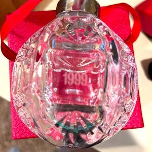 Centennial Waterford tree ornament. 1999.